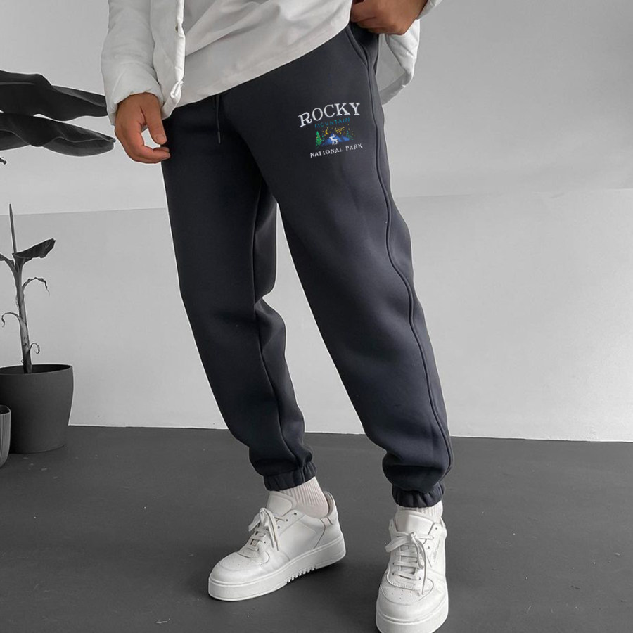 

Pantaloni Sportivi Da Uomo Con Stampa Vintage