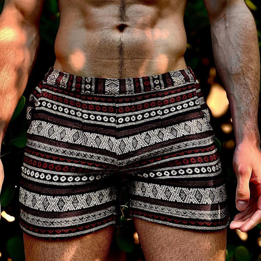 

Ethnic Pattern Sexy Statement Shorts