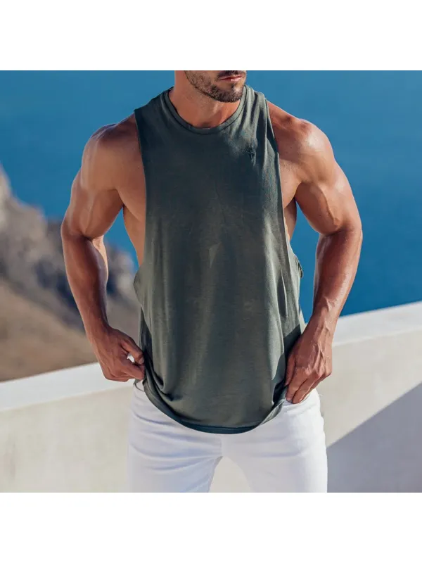 Comfortable Lazy Casual Men's Camisole - Ootdmw.com 