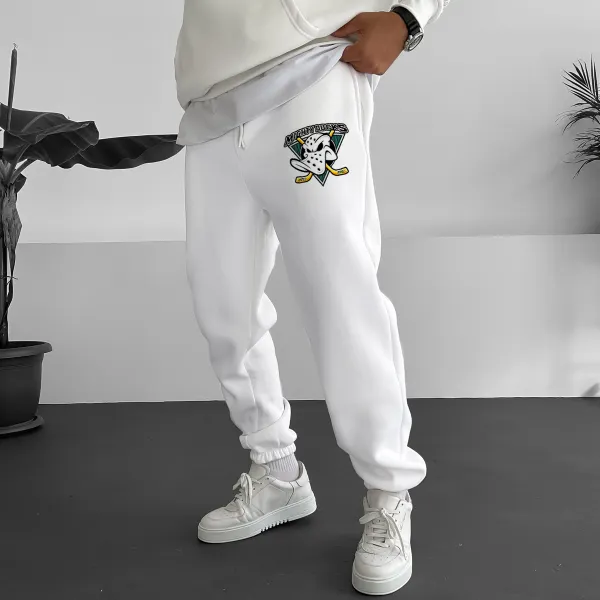 Men's Mighty Ducks Casual Track Pants - Cotosen.com