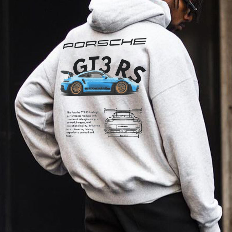 Men's Racing Design Hoodie
