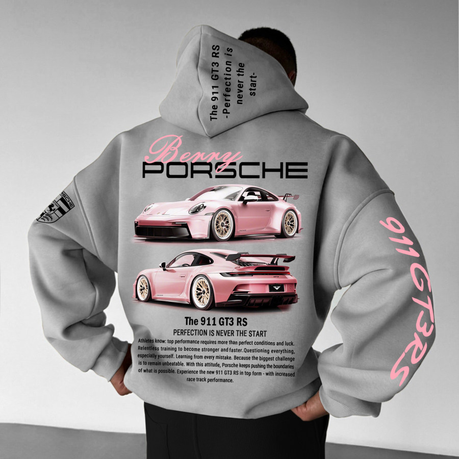 

Sweat à Capuche Surdimensionné En Forme De Voiture De Sport 911 GT3RS