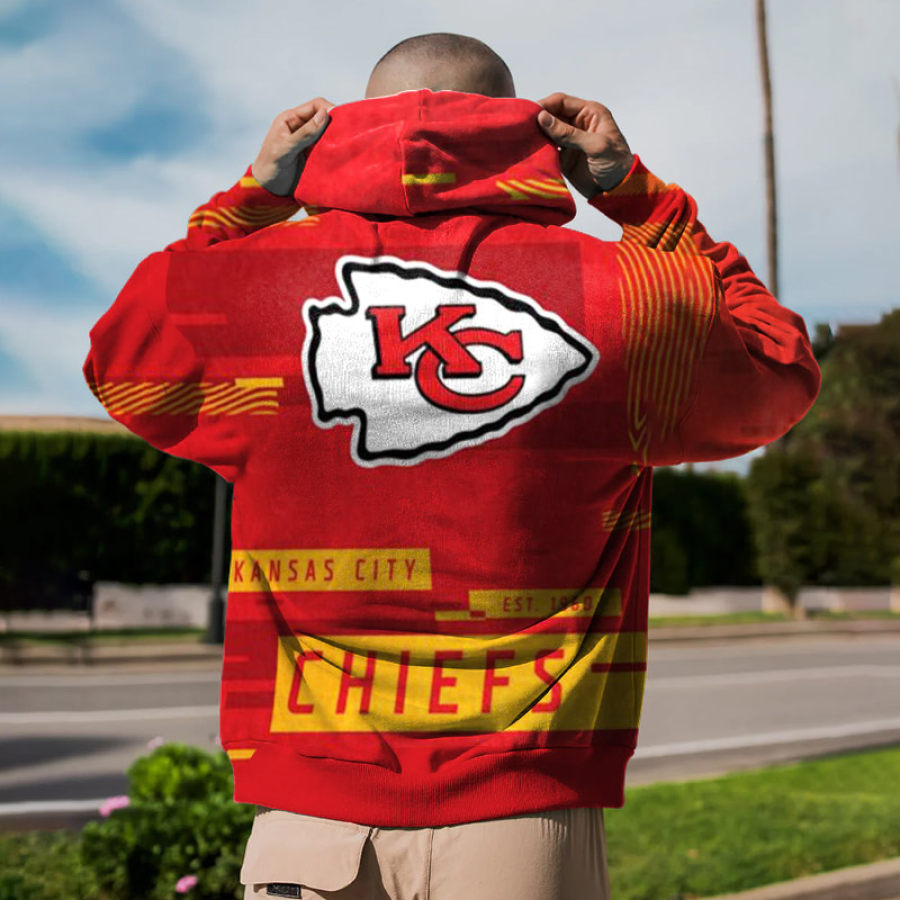 

Sweat à Capuche Surdimensionné Pour Hommes Des Chiefs De Kansas City NFL Super Bowl