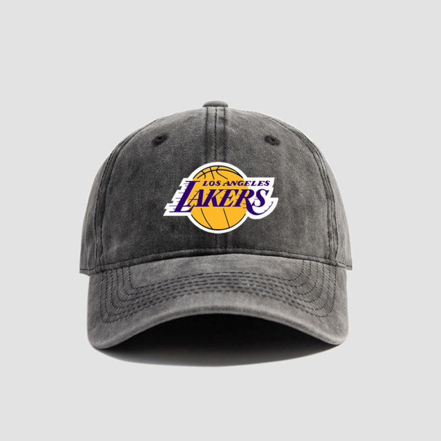 

Баскетбольная кепка NBA с мытым логотипом в стиле ретро