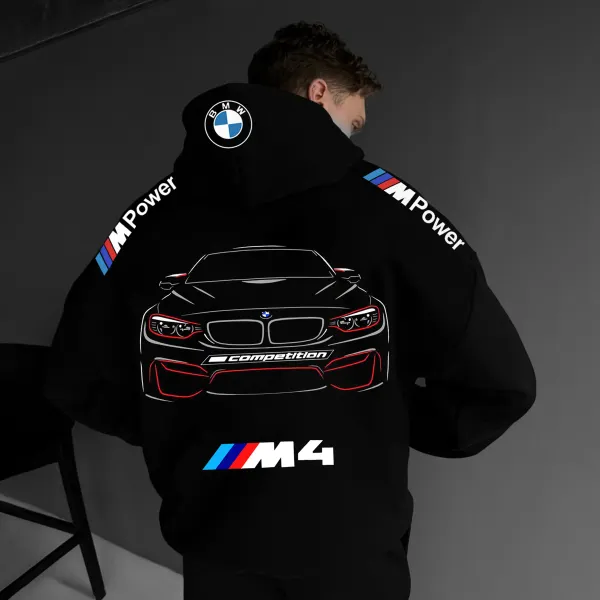 Oversize Sports Car M4 Hoodie - Cotosen.com
