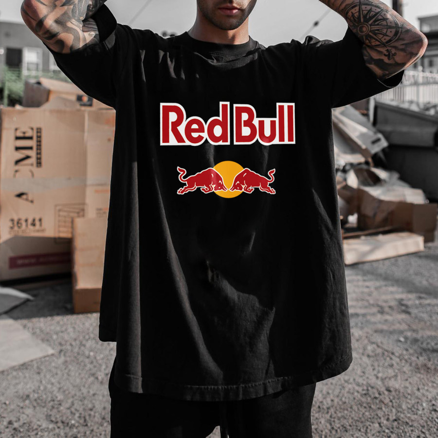 

Übergroßes Bull Energy Drink-T-Shirt