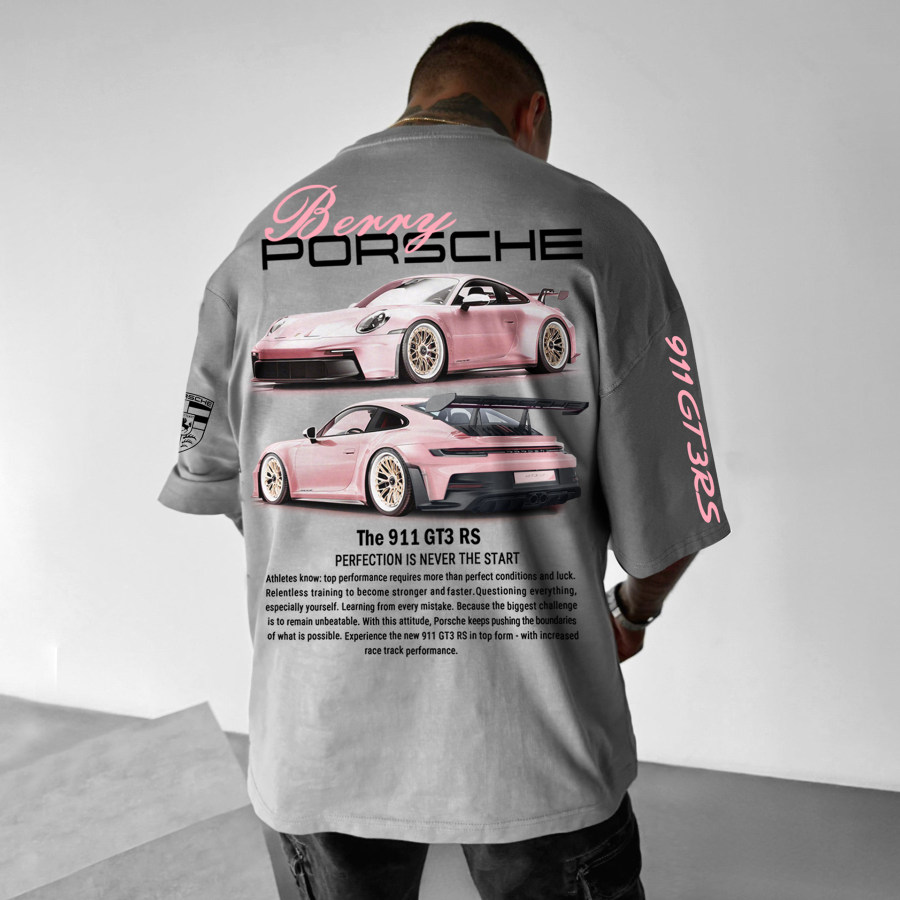 

Oversize Sports Car 911 GT3RS T-shirt