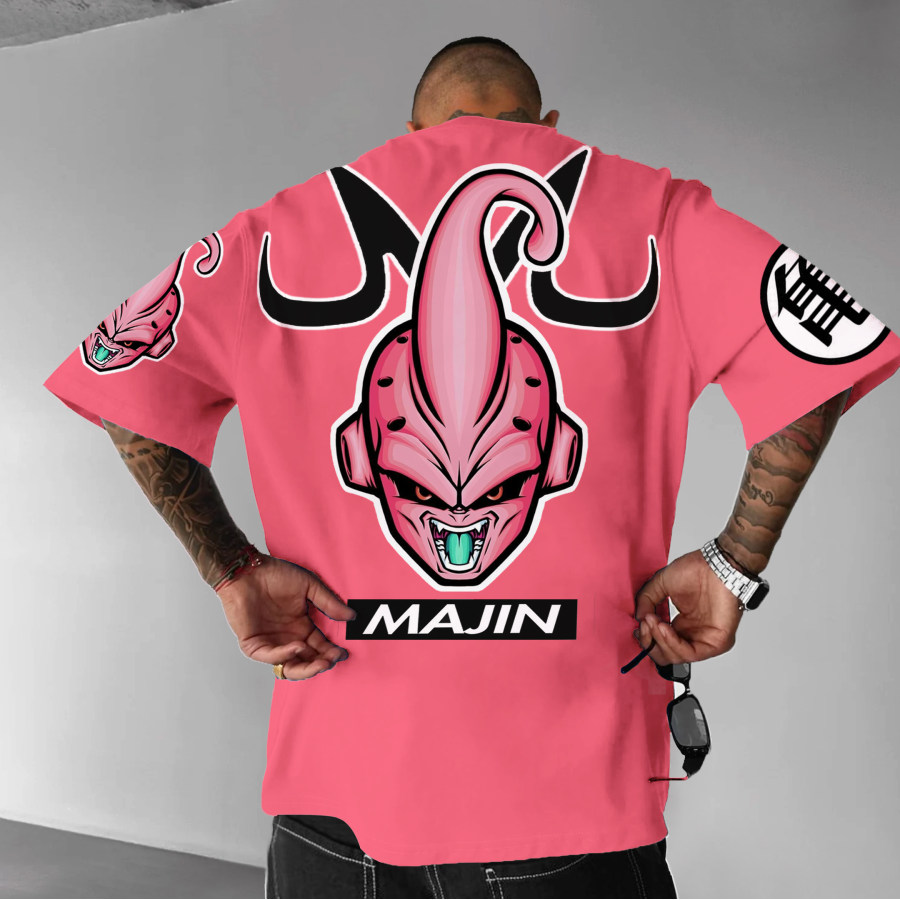 

Camiseta Unisex DBZ Buu De Gran Tamaño