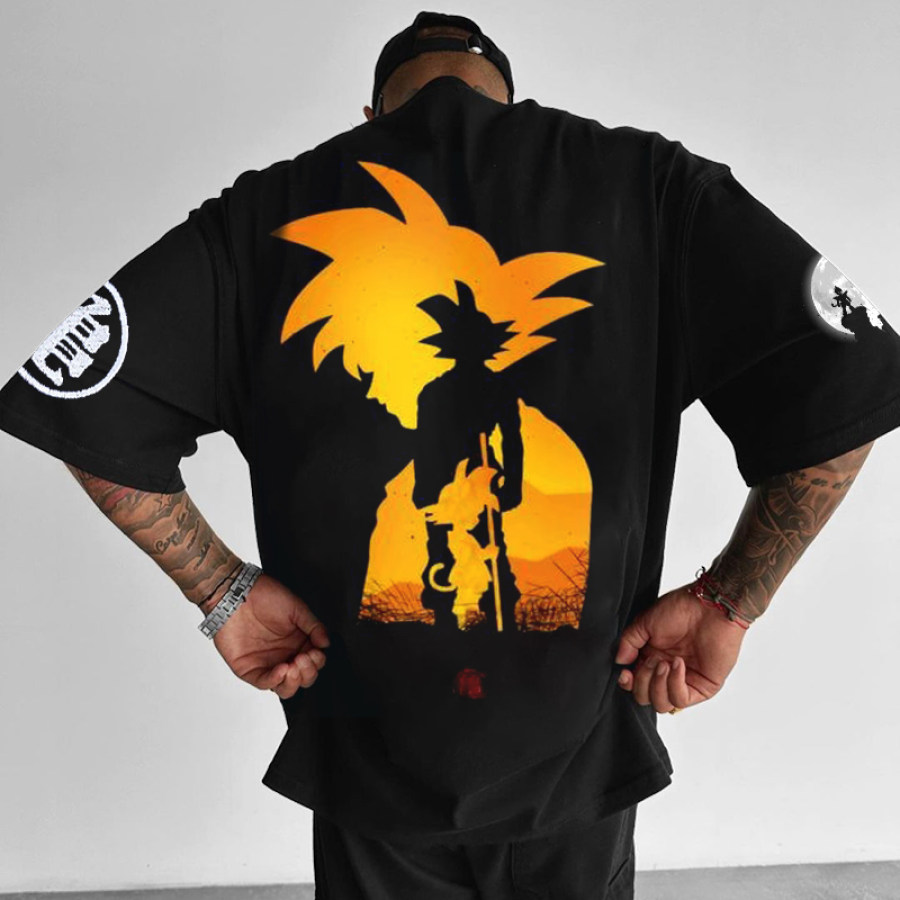 

T-shirt Décontracté Imprimé Unisexe "Dragon Ball"