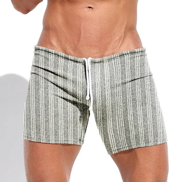 Striped Tight Sexy Shorts - Salolist.com 