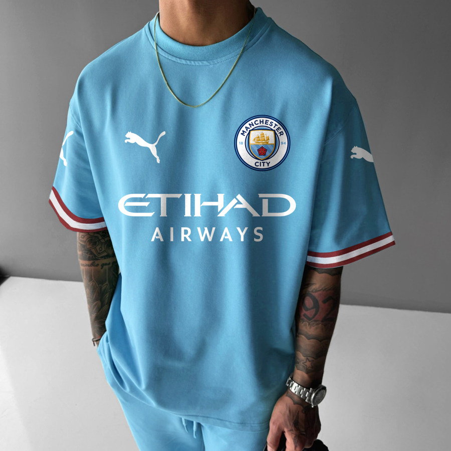 

Manchester City Trikot-T-Shirt