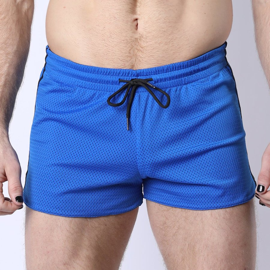 

Sexy Mesh-Sportshorts Für Herren