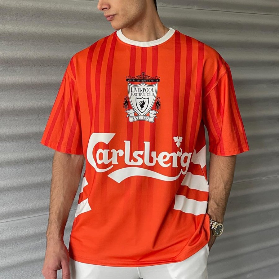 

Oversized Liverpool Graphic T-Shirt