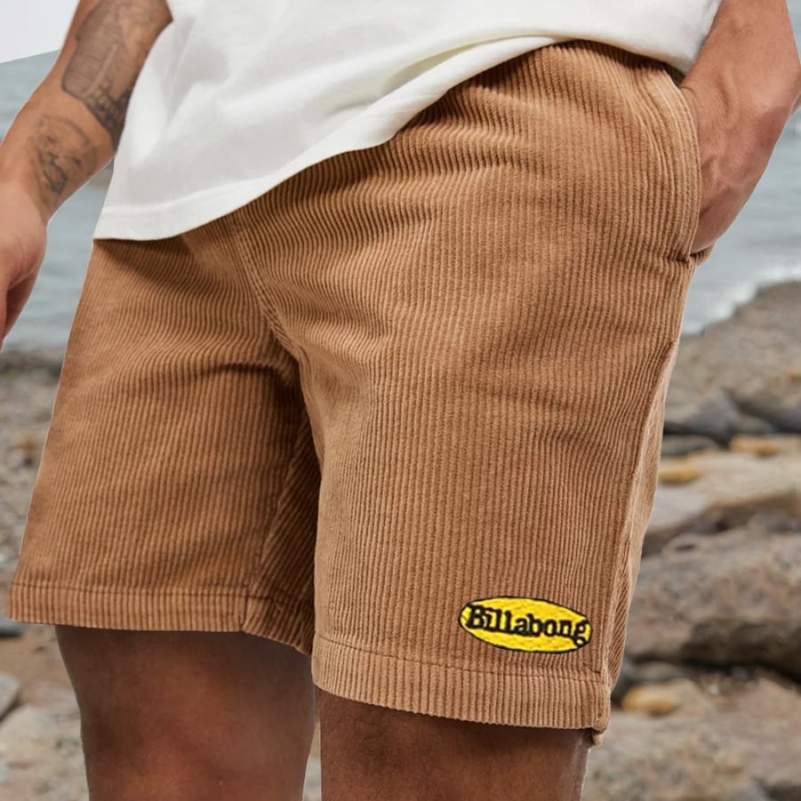 

Pantalones Cortos Billabong Para Hombre Pantalones Cortos De Pana Retro De 5 Pulgadas Pantalones Cortos De Playa Para Surf Diario Casual Caqui