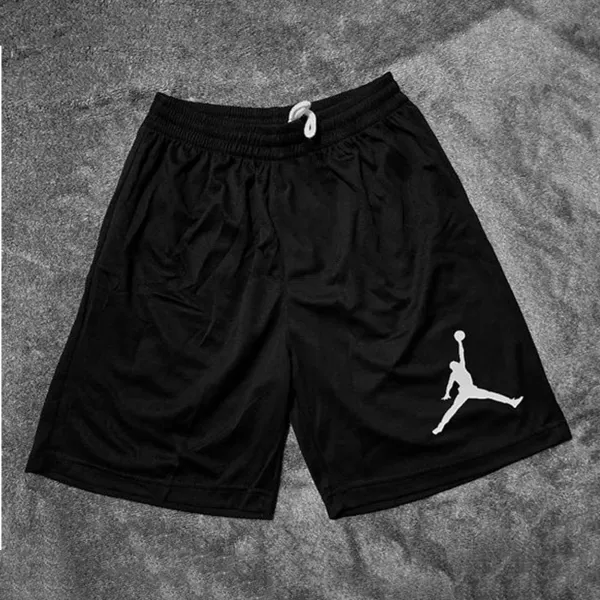 Unisex Gym Basketball Print Simple Shorts - Yiyistories.com 