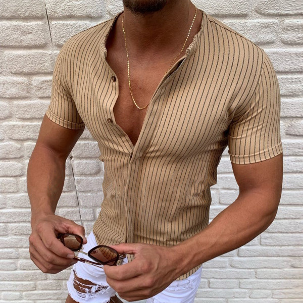 Men's Casual Fashion Short-sleeved T-shirts Only 13.76 - menilyshop.com