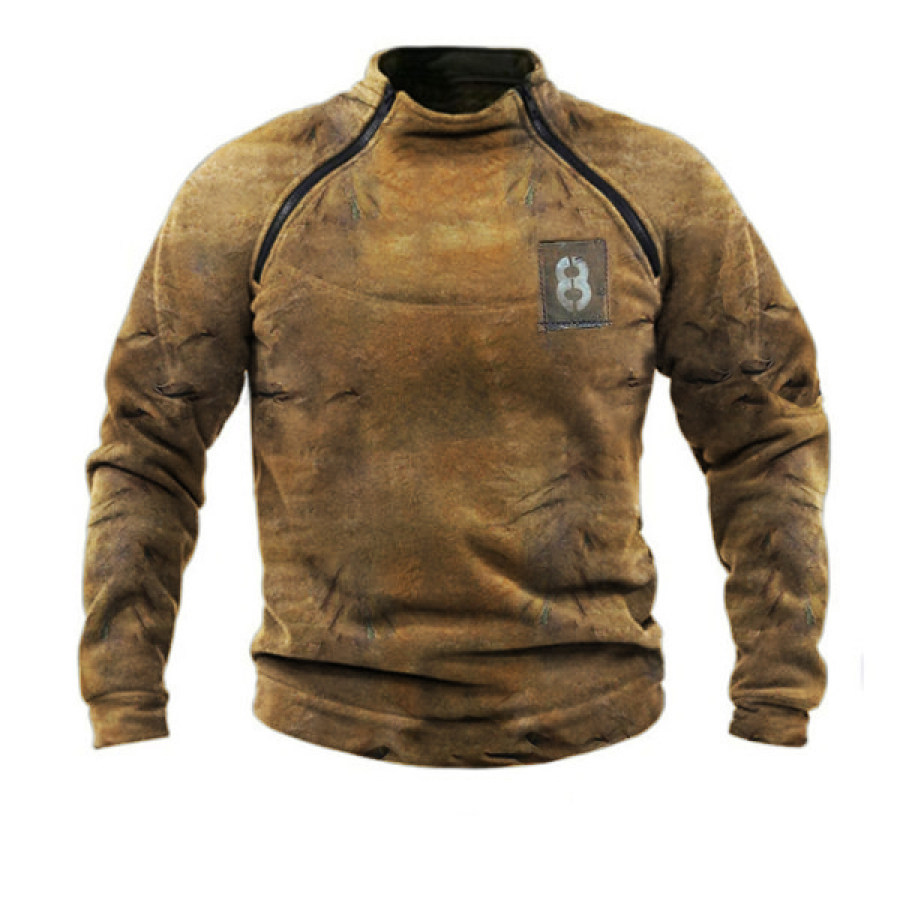 

Mens Outdoor Warm And Breathable Tactical Sweater