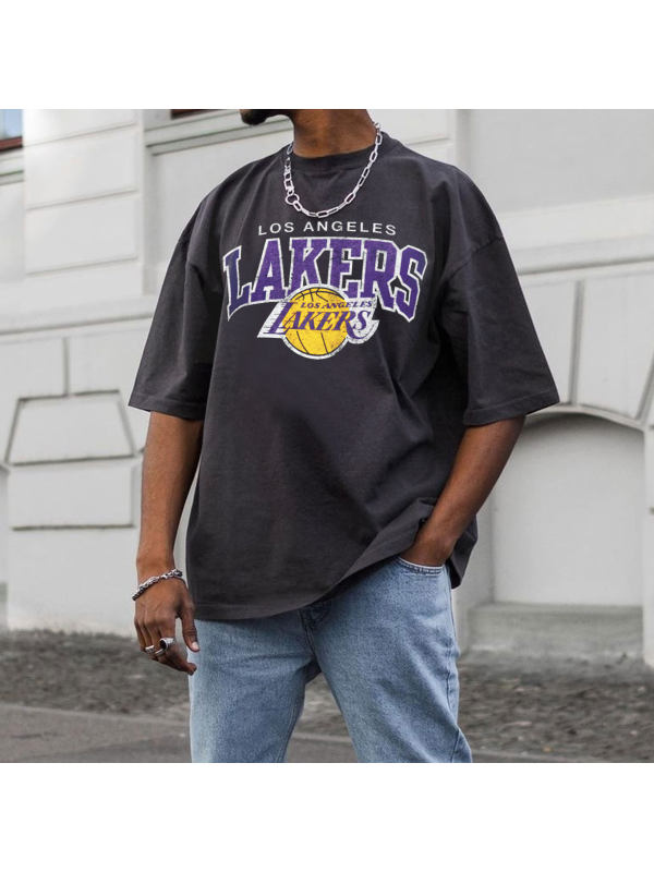 Los Angeles Lakers Vintage Mens T-shirt - Holawiki.com 