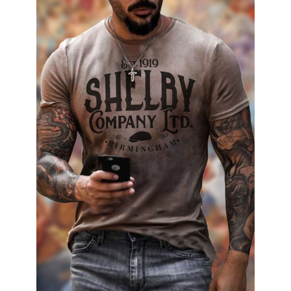 Shelby Company Ltd. Print T-shirt - Sanhive.com