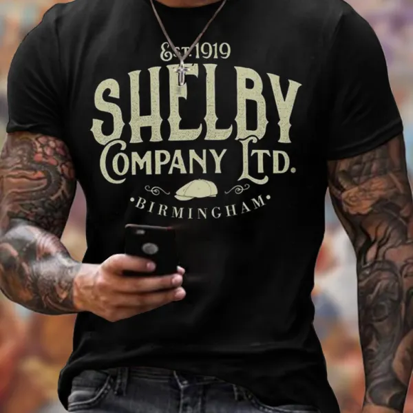 Shelby Company Ltd. Print T-shirt - Sanhive.com 