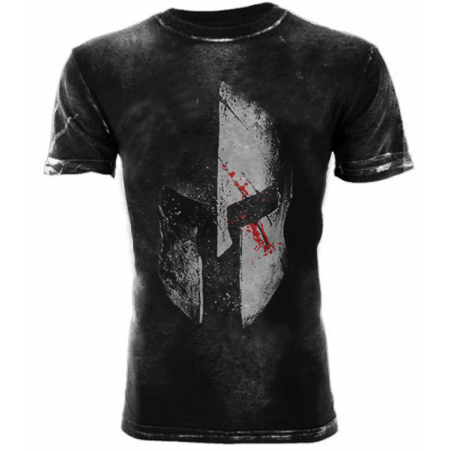 

Men's Printed Casual Short-sleeved T-shirt