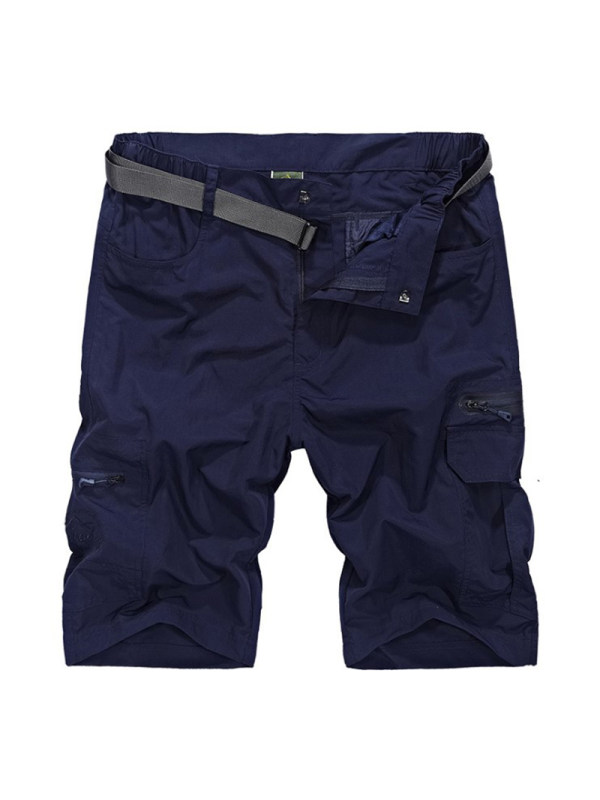 Mens outdoor shorts casual quick drying pants