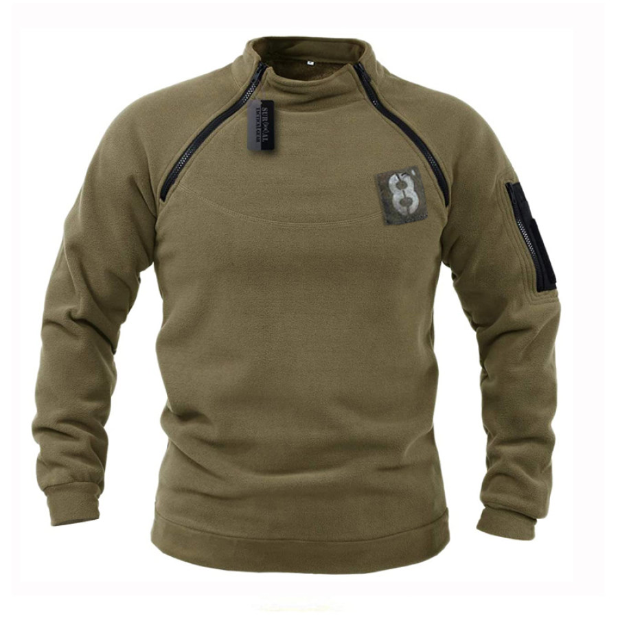 

Mens Outdoor Warm And Breathable Tactical Sweater