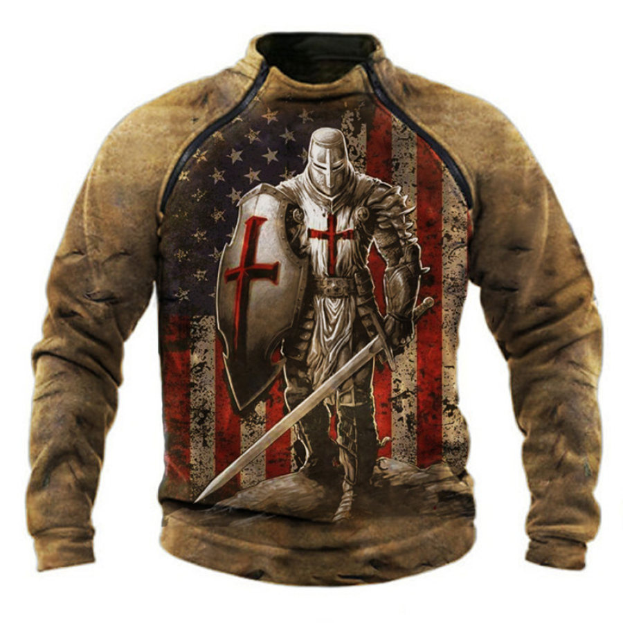 

Mens Outdoor Warm And Breathable Tactical Sweatshirt