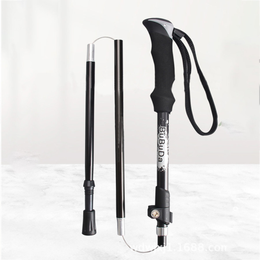 

Aluminum Alloy 5-section Foldable Telescopic Trekking Pole