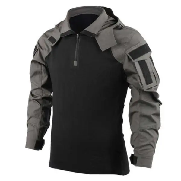 Windproof and breathable tactical stitching top - Wayrates.com 