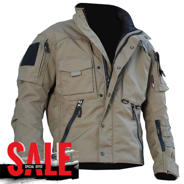 Men’s Versatile Long Sleeve Tactical Jacket