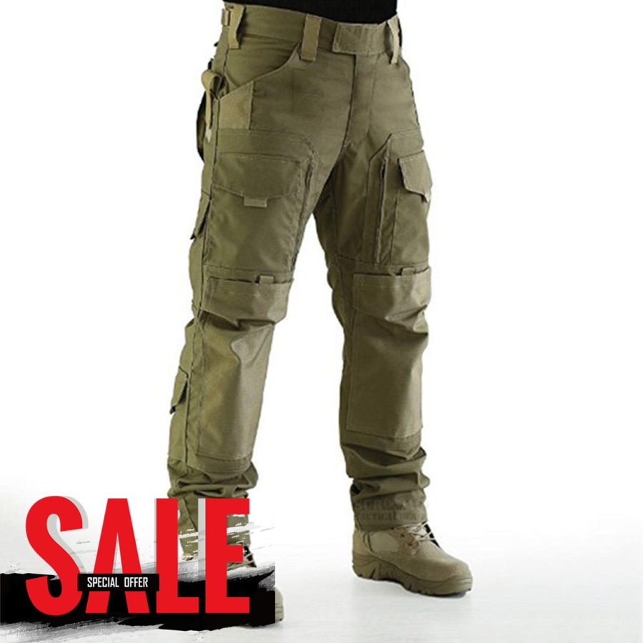 

Men's Fashion Solid Color Outdoor Tactical Trousers