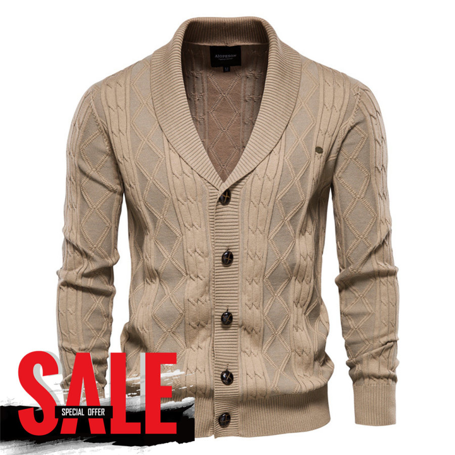 

Men's Fashion Casual Thick Sweater Cardigan