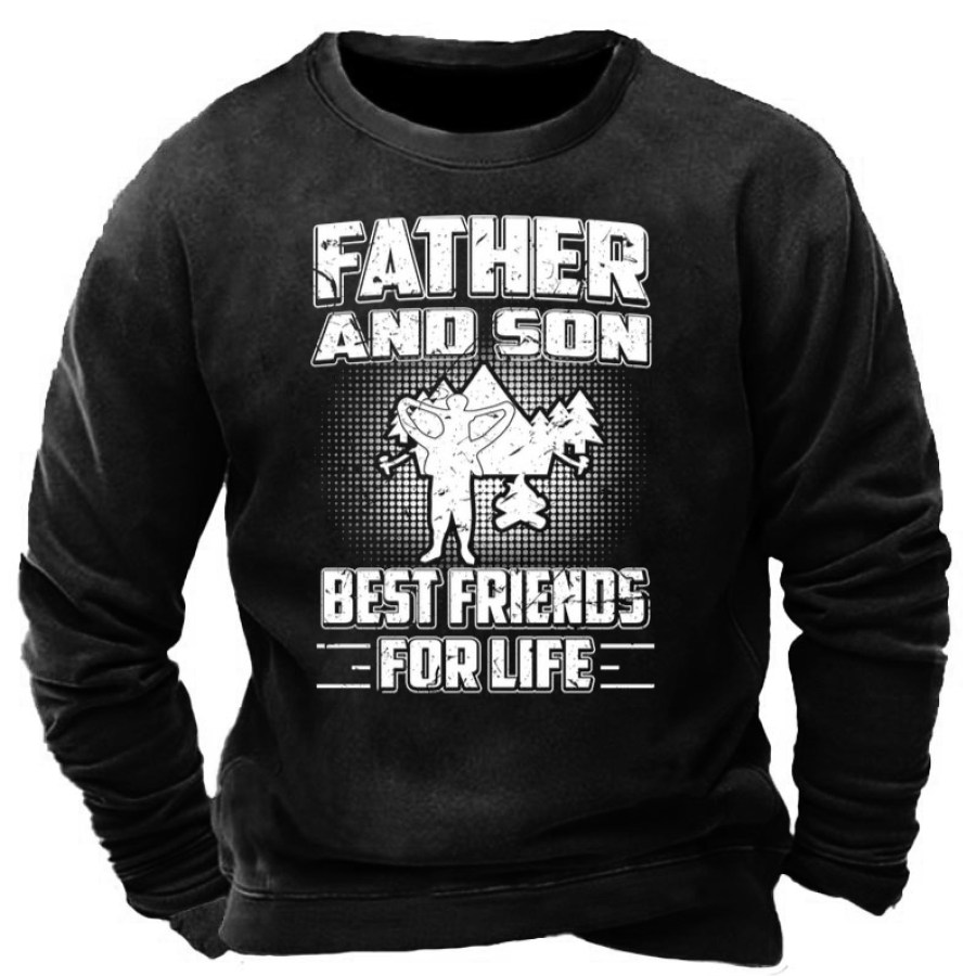 

Father Son Best Friends For Life Men's Sweatshirt