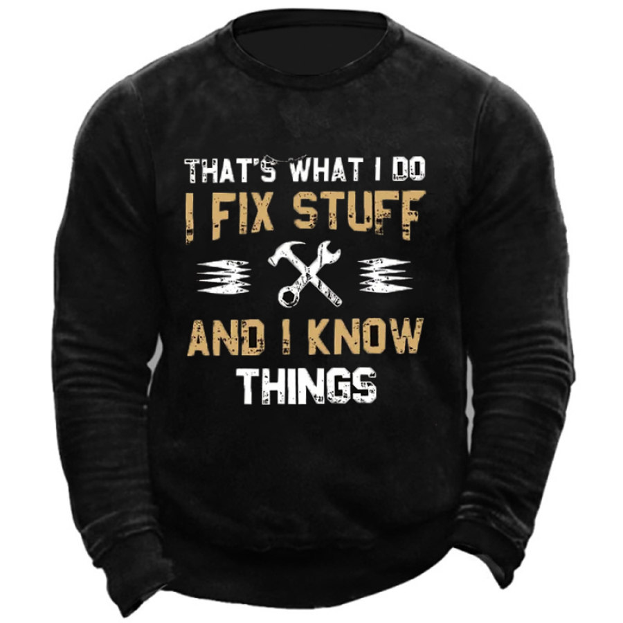 

Work From Home Employee Of The Month Funny Men's Sweatshirt