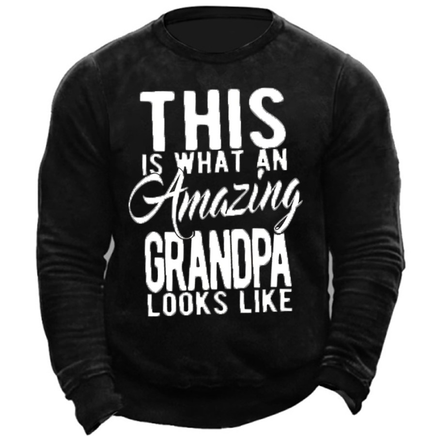 

Men's Outdoor Casual Round Neck Long Sleeve Sweatshirt