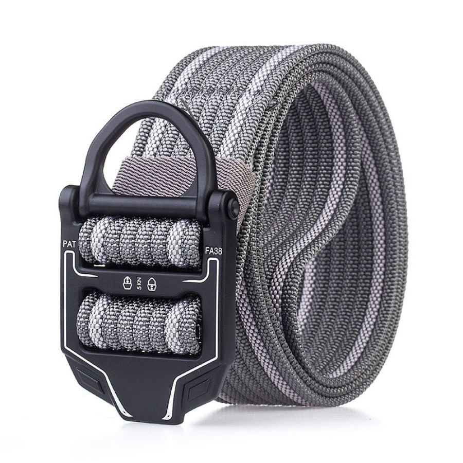 

Outdoor Tactical Belt Multifunctional Waist Seal Training Nylon Canvas Belt