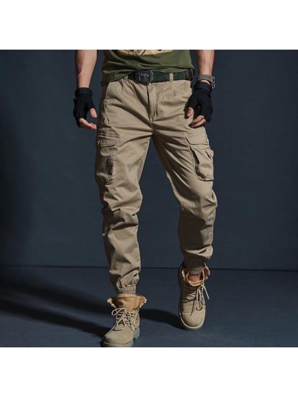 Outdoor Sports Solid Color Training Pants