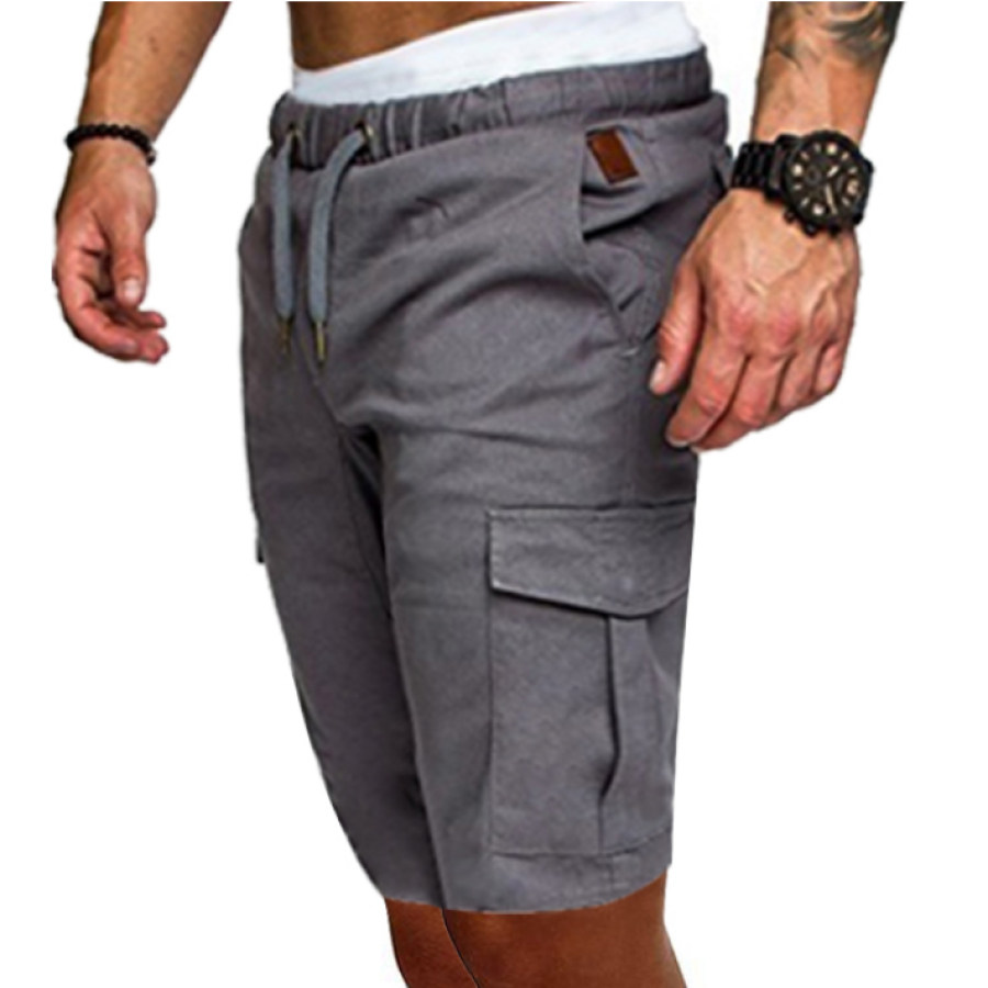 

Men's Fashion Loose Thin Belt Casual Sports Shorts