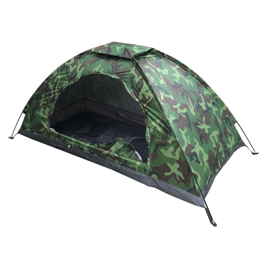 

Outdoor Leisure Camping Camping Single Camouflage Tent