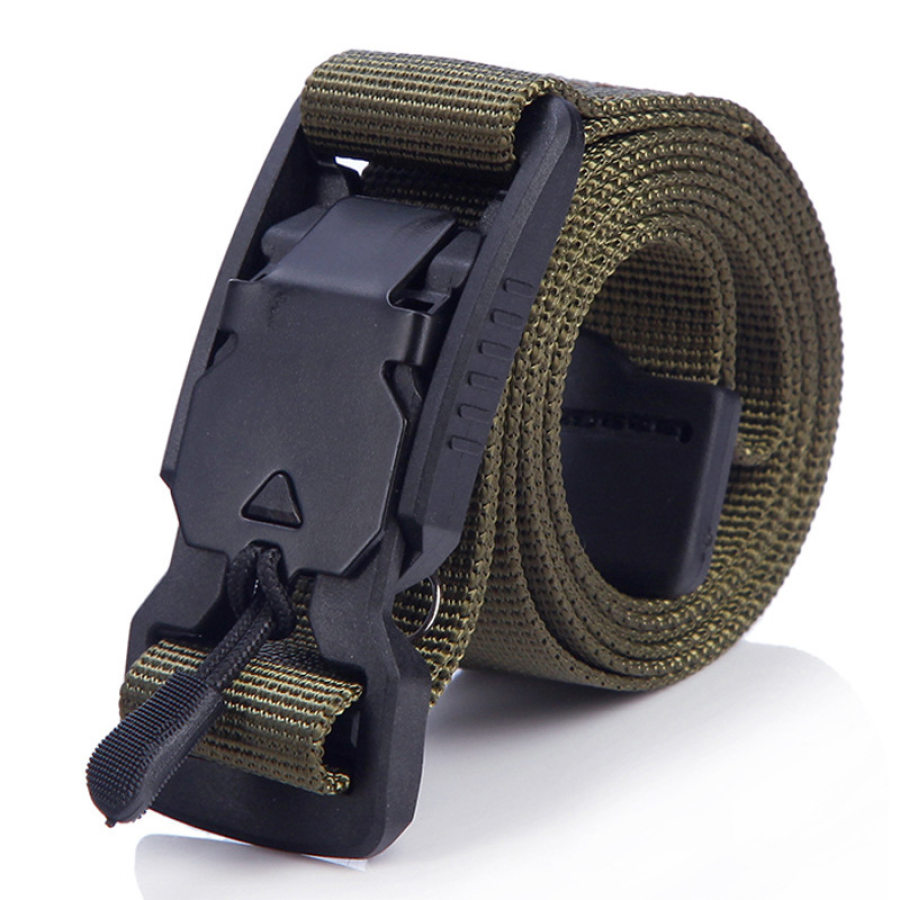 

Outdoor Multifunctional Canvas Tactical Belt