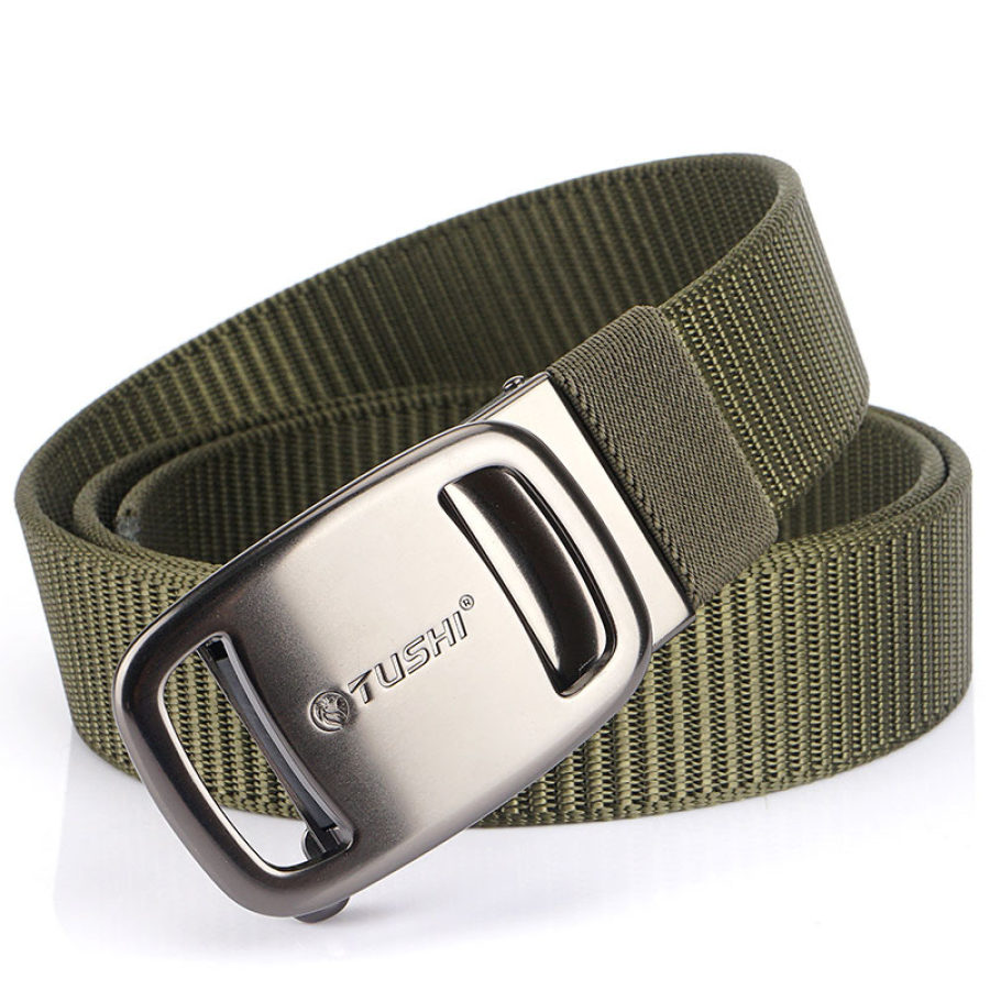 

Automatic Buckle Nylon Belt Leisure Belt Canvas