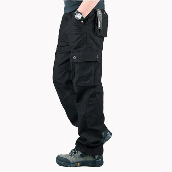 Mens Straight Mens Military Casual Pants