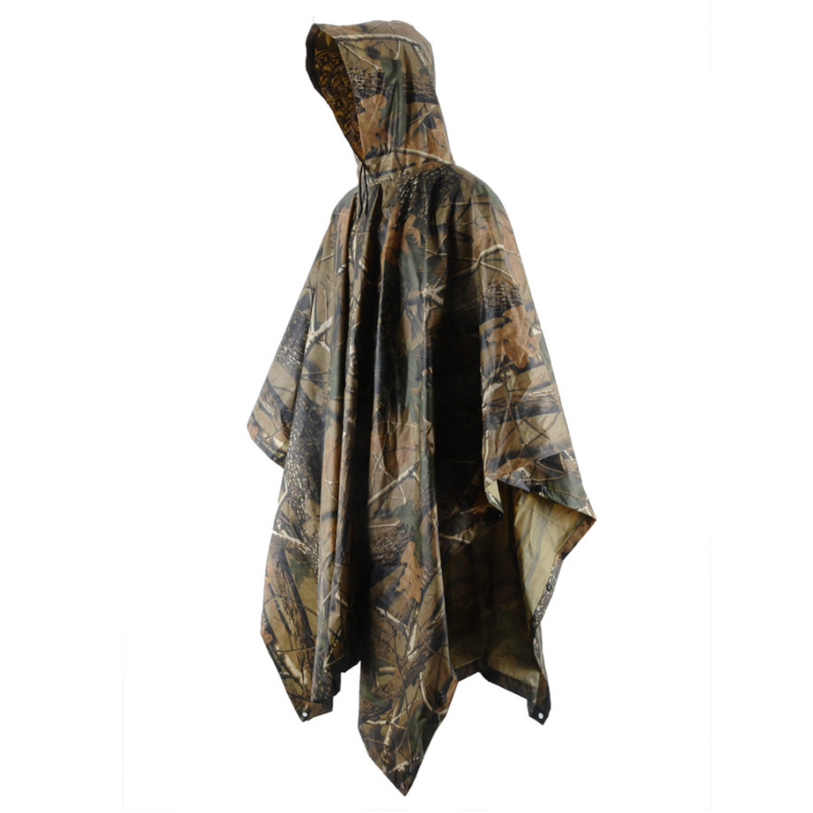 

Camouflage Raincoat Waterproof Cloak Poncho