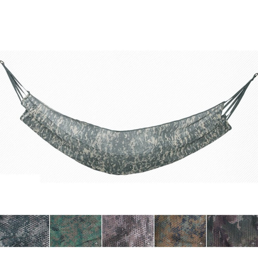 

Outdoor Breathable Camouflage Mesh Single Hammock