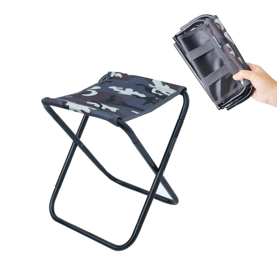 

Outdoor folding stool 7075 aluminum alloy fishing chair barbecue chair portable camping chair