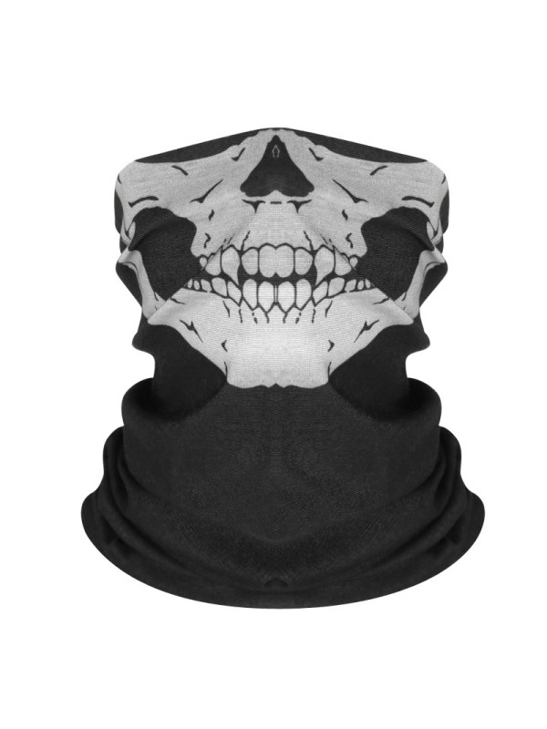 Multifunctional skull head magic hood riding mask aa111