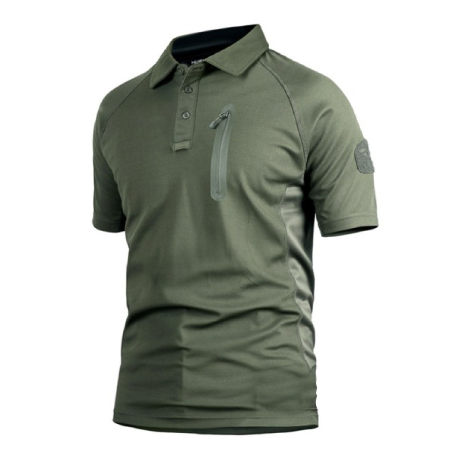 

Men's outdoor sports quick-drying tactical short sleeve