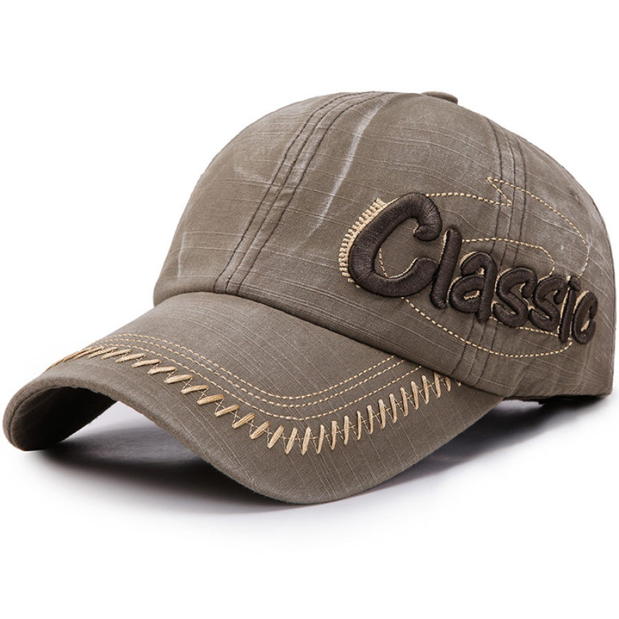 

Men's embroidery cap