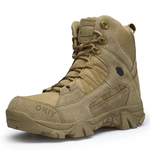 Outdoor High-Top Training Tactical Boots - Cotosen.com